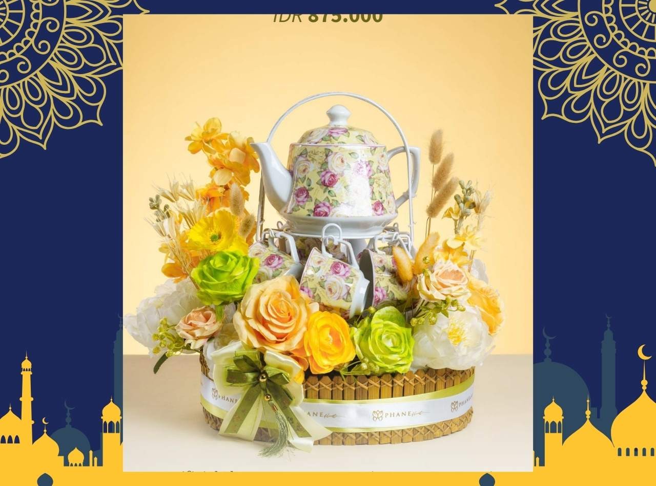 Vicenza Hampers 2025 Florist Tazkia motif Mawar